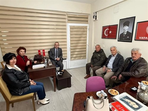 Kaymakamımız Sayın Deniz PİŞKİN  İade-i Ziyaretlere Devam Ediyor.